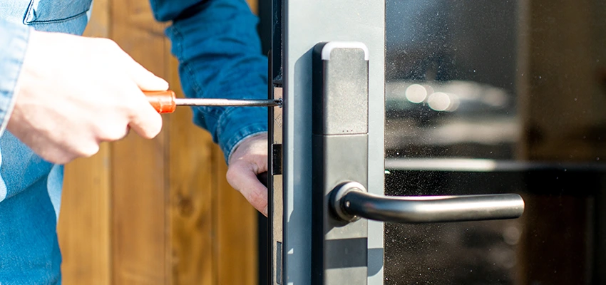 Aluminium Door Lock Replacement in Charter Oak, California